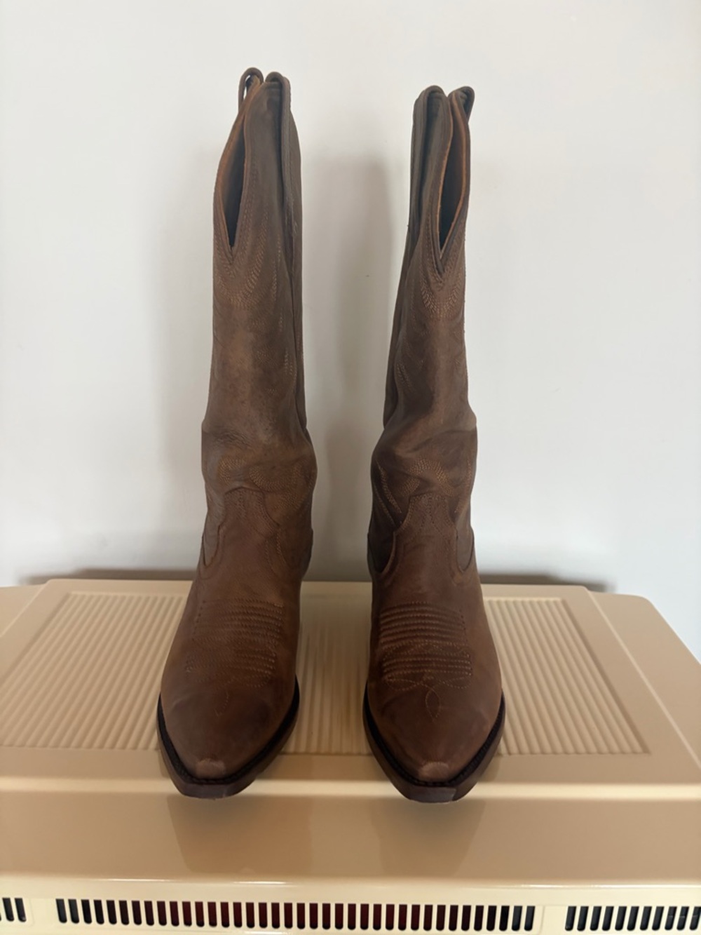 Tecovas The Annie Western Boot in Cafe - Picture 8 of 16